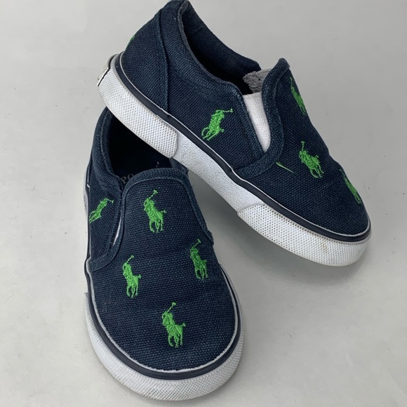 Polo Ralph Lauren Other - Polo Ralph Lauren Slip On Child’s Canvas Shoe